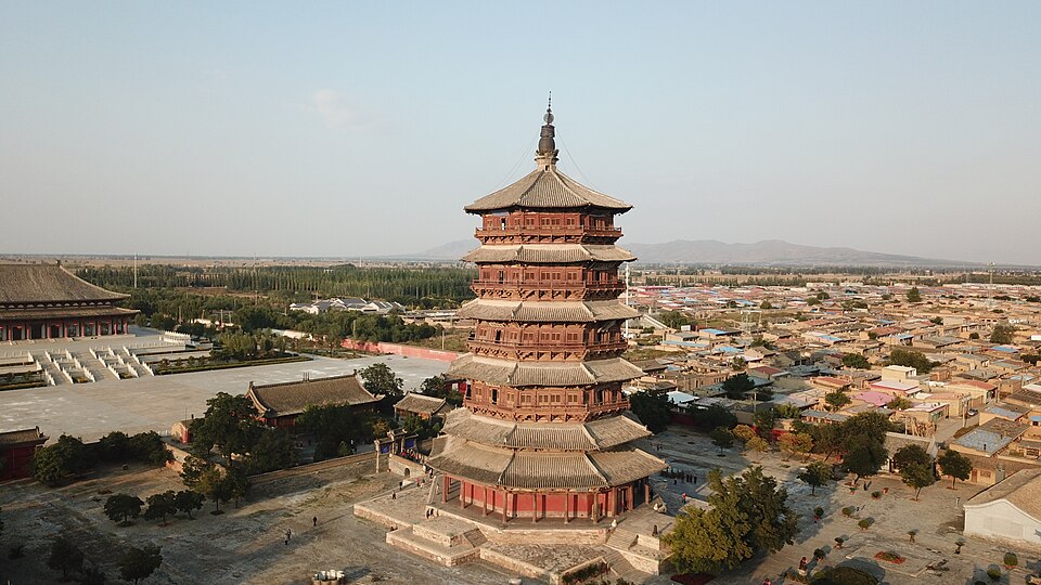 应县木塔 Wooden Pagoda of Yingxian